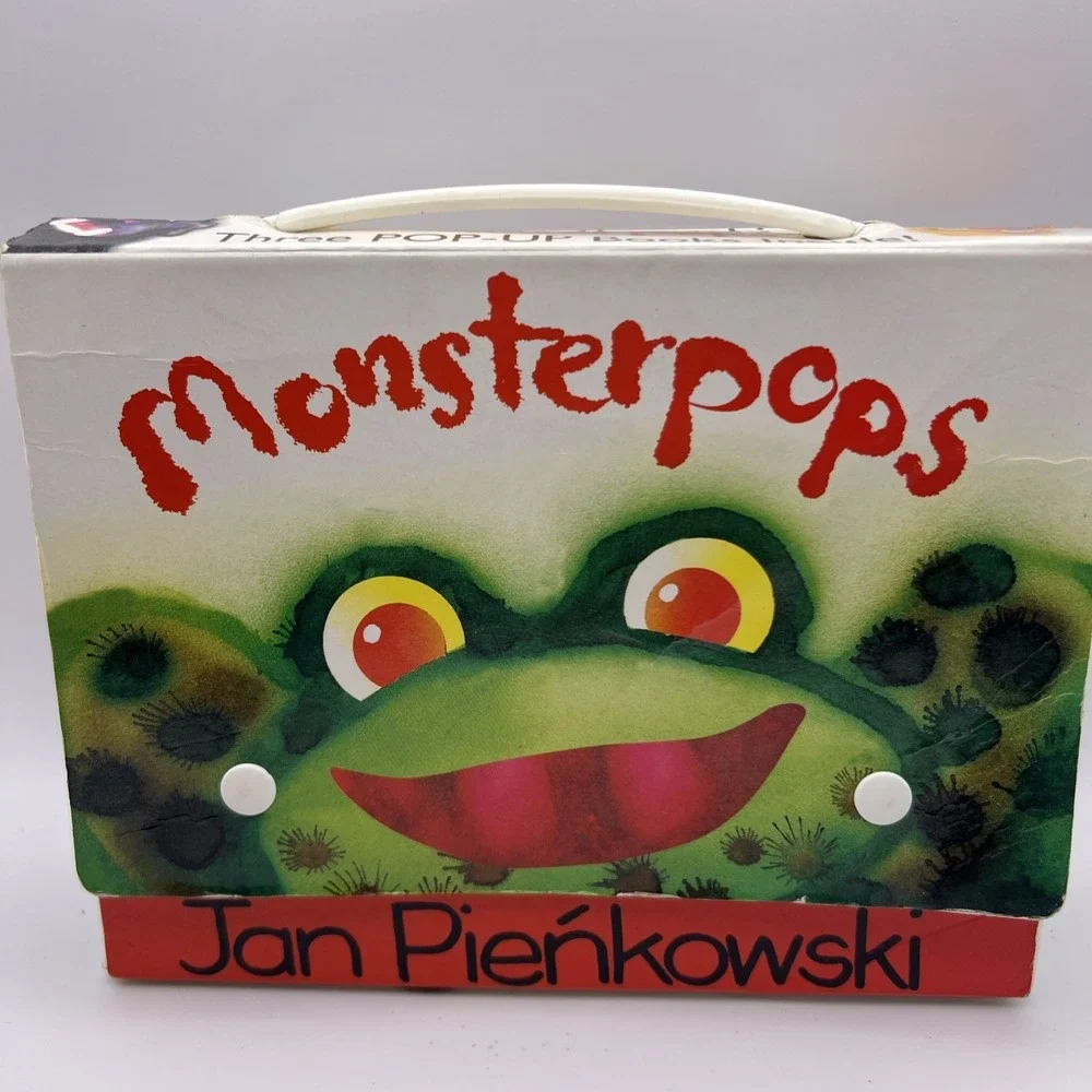 Monster Pops: Dinner Time, Oh My a Fly, Small Talk by Jan Pienkowski Pop Up Set